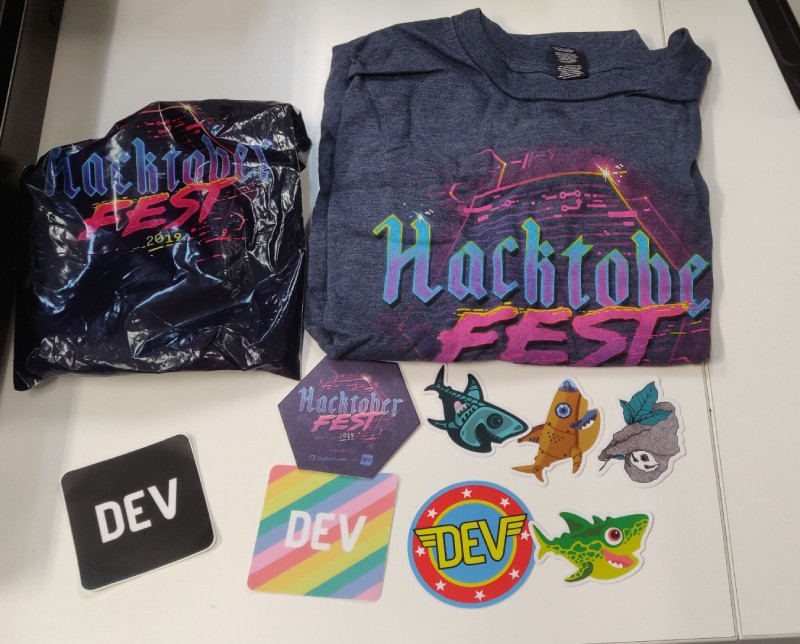 Hacktoberfest swag