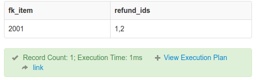 Result with group_concat