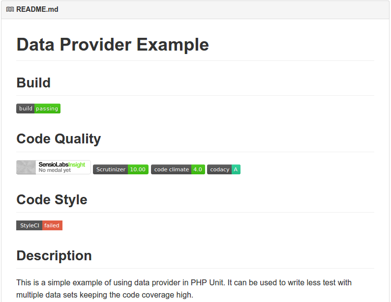 Example open source project
