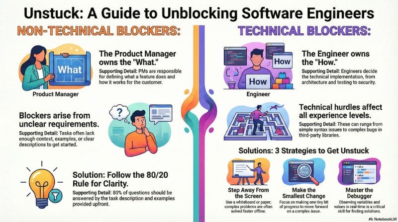How to unblock software engineers from non-technical and technical blockers